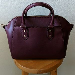 Merona/Target maroon Satchel